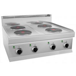 Electric stove plates round